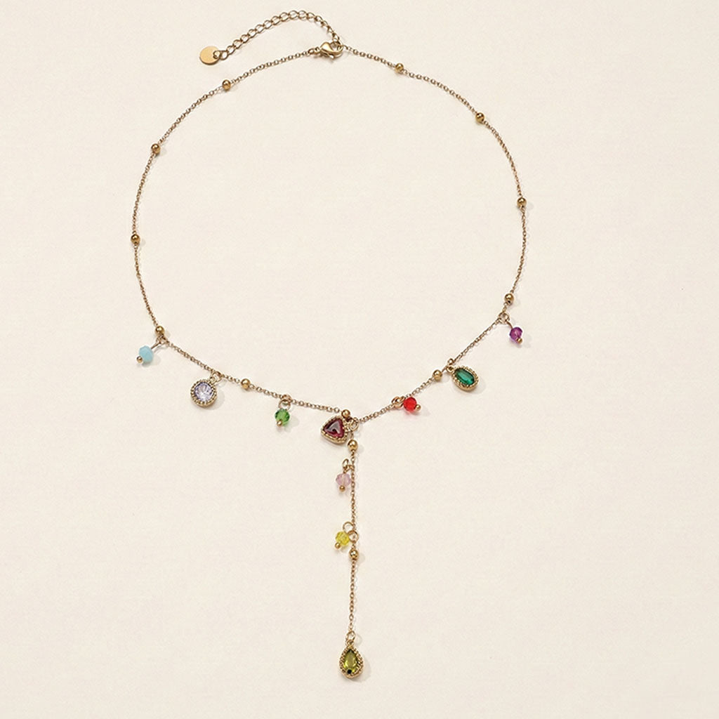 Ketten - Halskette mit Herz - Anhänger & Zirkon - kn-101-herz-zirkon - Beau Soleil Jewelry