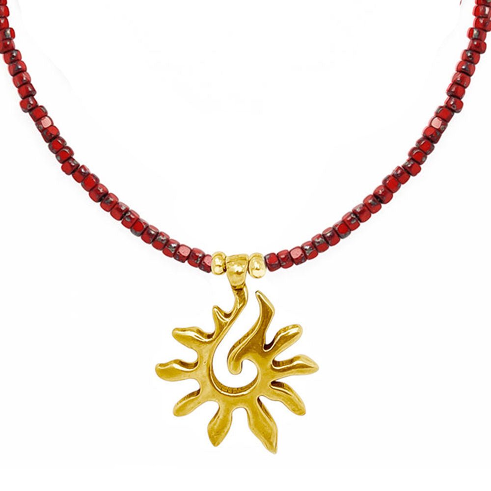Ketten - Kette Collier Café y Sol K516 - Gold - Beau Soleil Jewelry