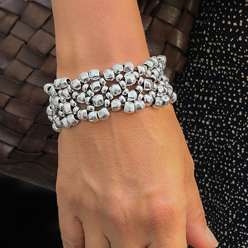 model mit breitem armband - A964-Armbaender-Damen- Beau Soleil Jewelry