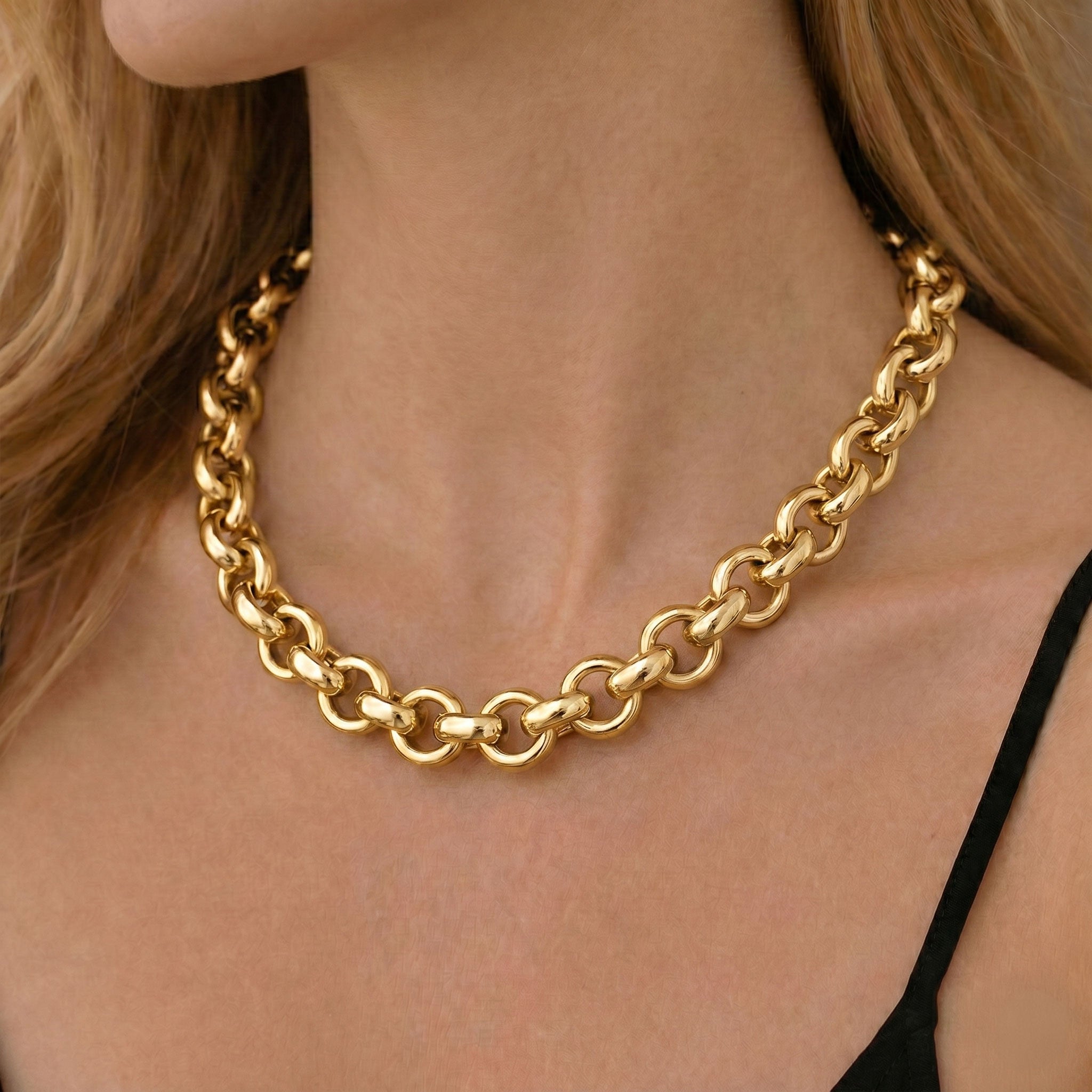 Ketten - Rologlieder - Kette – Rolo Halskette für besondere Anlässe - Silber - K311-40-s - Beau Soleil Jewelry