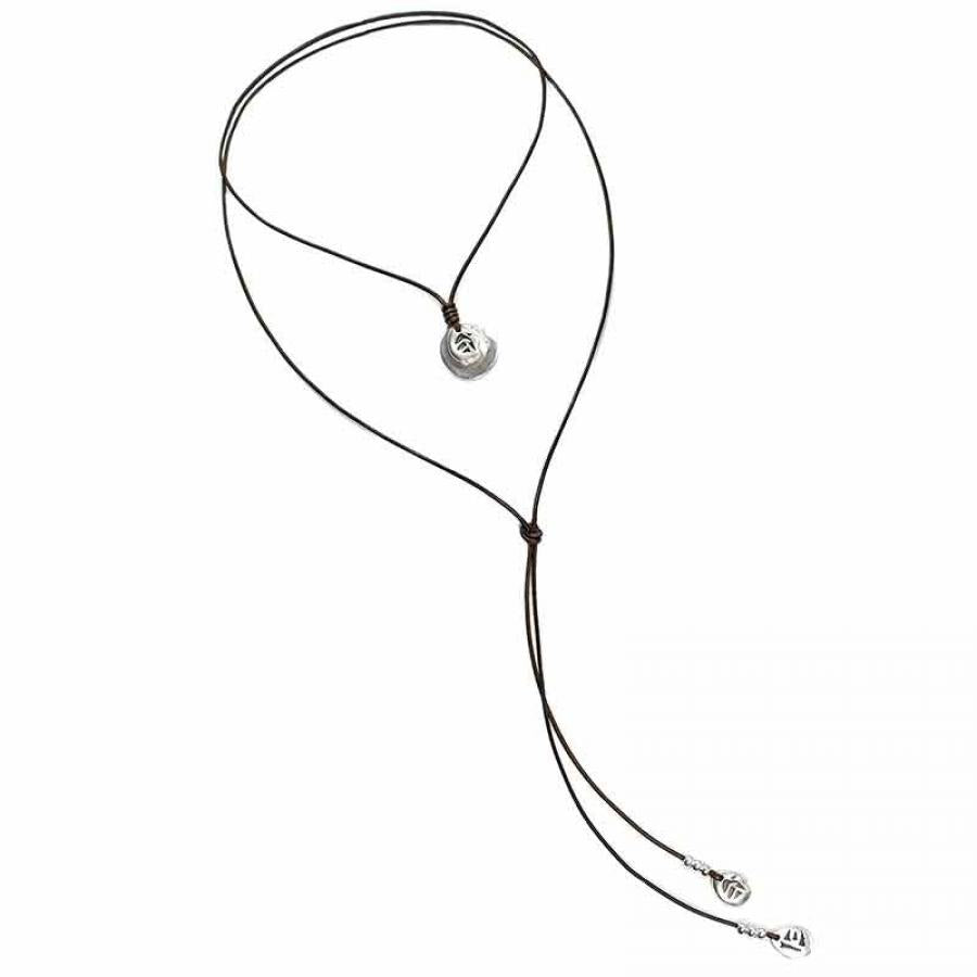 Ketten - Schmuck Set Lederkette & Kugelkette - Rot - K186_2 - Beau Soleil Jewelry