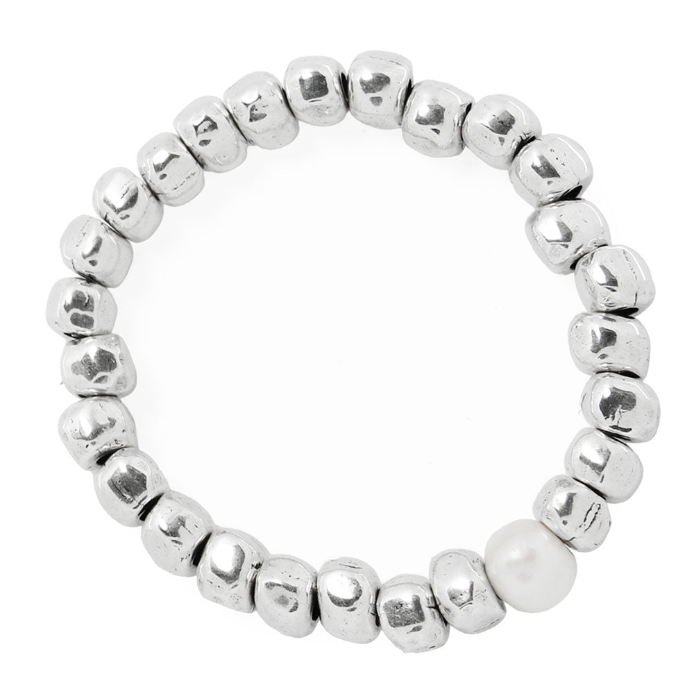 Armbänder - Armband mit echter Süsswasserperle A968 - 18 - a969--18 - Beau Soleil Jewelry