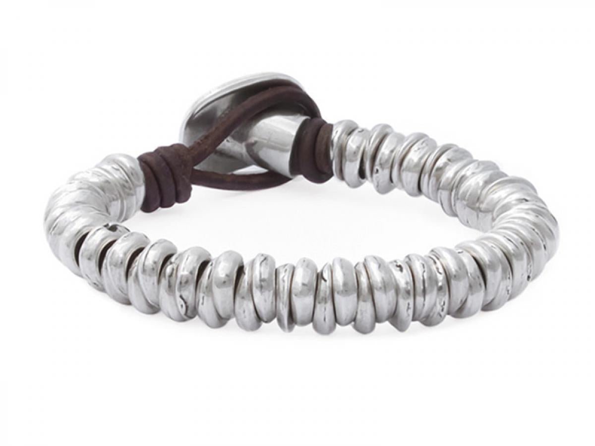 Beau Soleil Schmuck Kollektion - Armband Leder für Damen und Herren A960 - Braun - Beau Soleil Jewelry