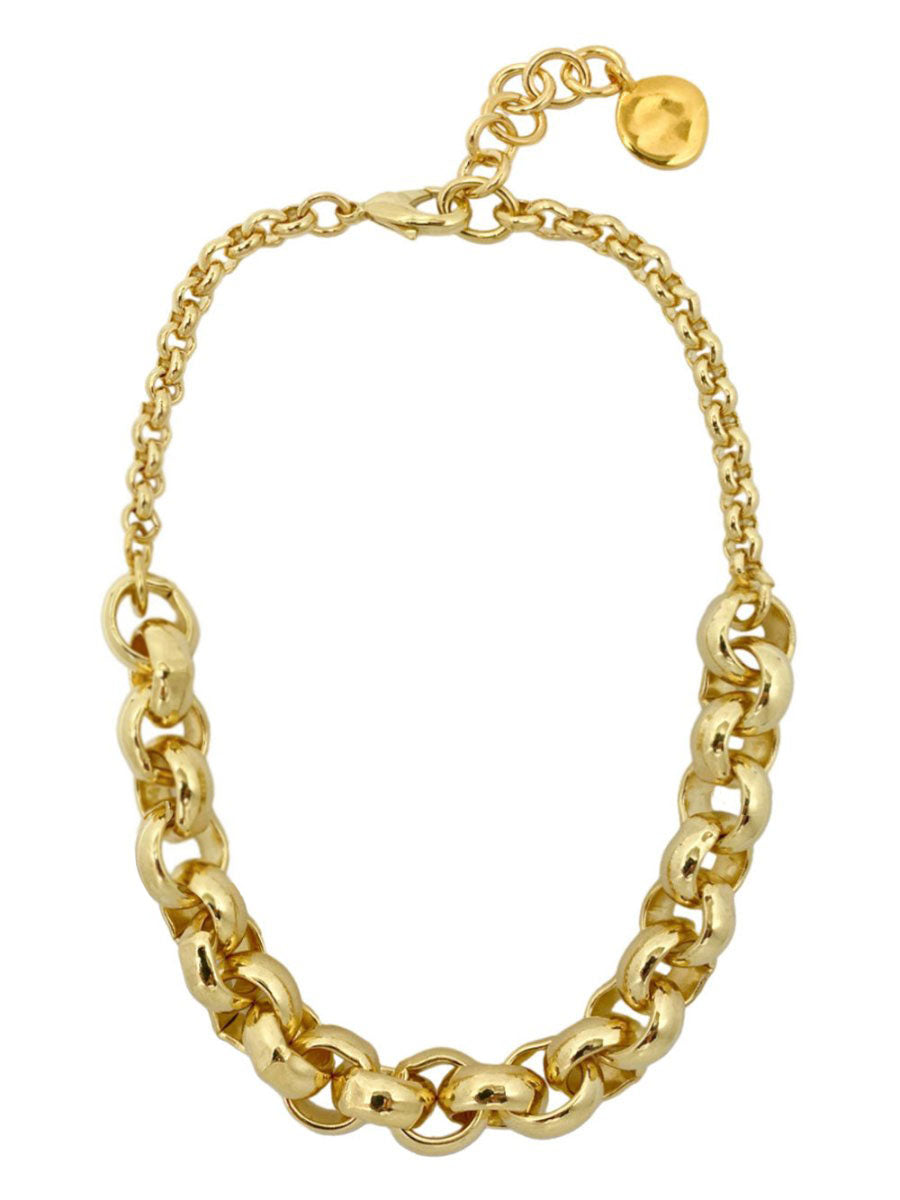 Ketten - Halskette Rollo - Gold - K304-gold - Beau Soleil Jewelry