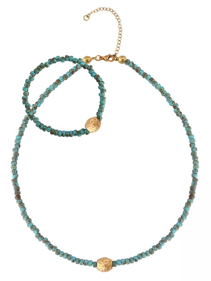 Schmuck Set’s - Schmuck Set Choker kurze Kette und Armband - K265-set - Beau Soleil Jewelry