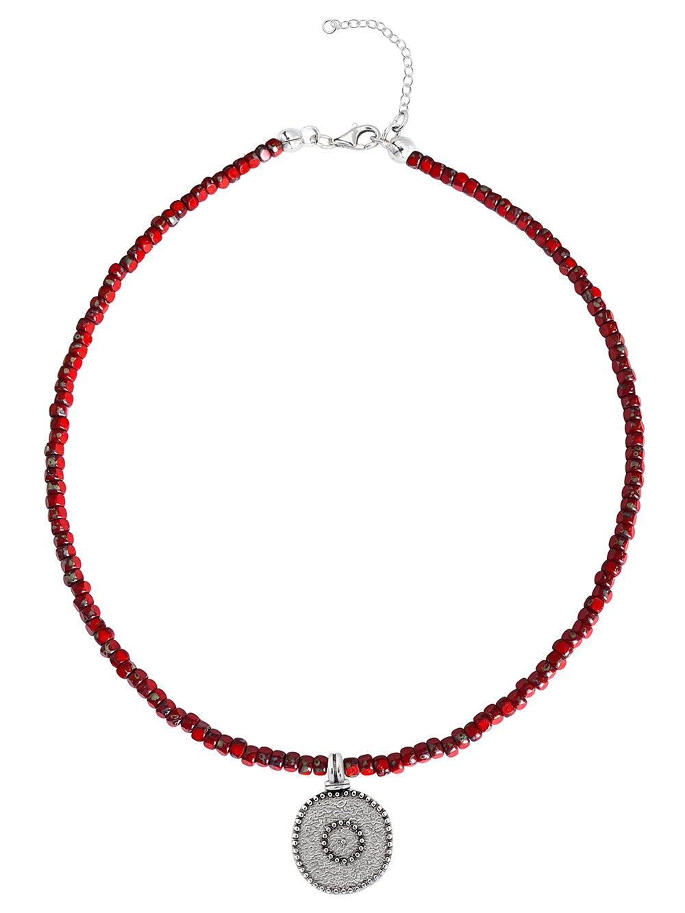 Ketten - Kette Tinto de Verano K266 - Silber - K266-sangria-silber - Beau Soleil Jewelry