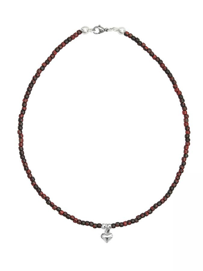 Ketten - 925 Silber Kette Herz Aquablue - Grantrot - K501_herz_blue-3 - Beau Soleil Jewelry