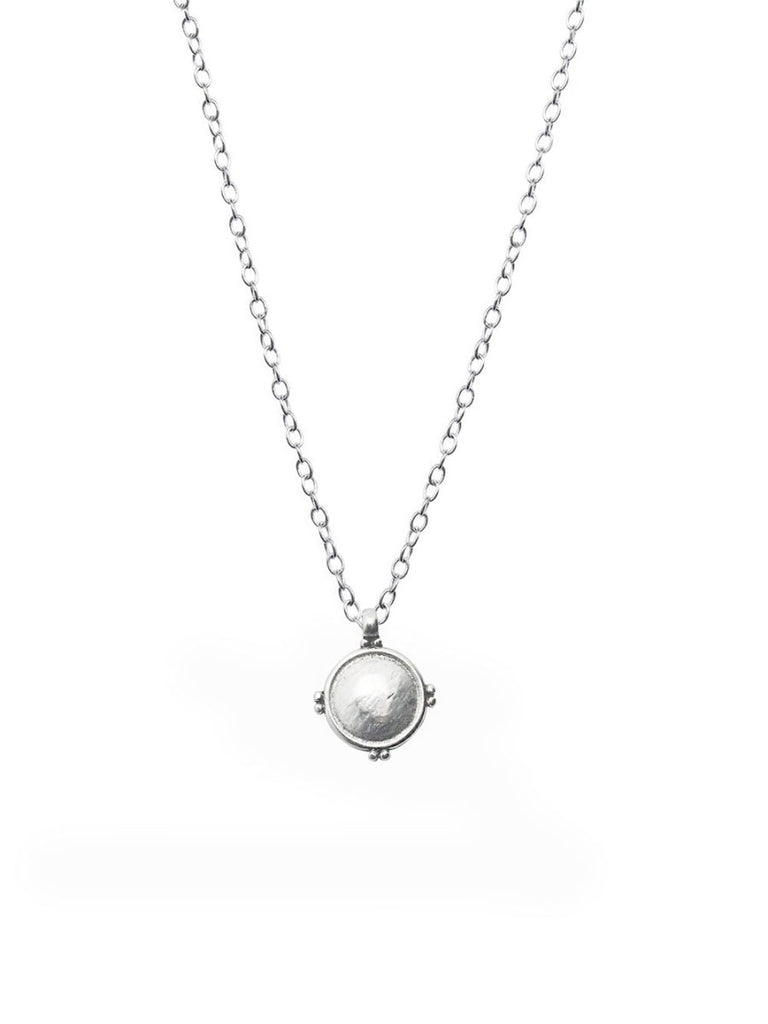 Ketten - Kurze Boho Halskette mit Münzenanhänger - - Beau Soleil Jewelry