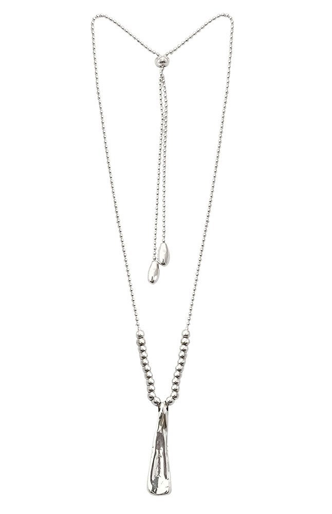 Ketten - Längenverstellbare Halskette mit Anhänger - K254 - Beau Soleil Jewelry