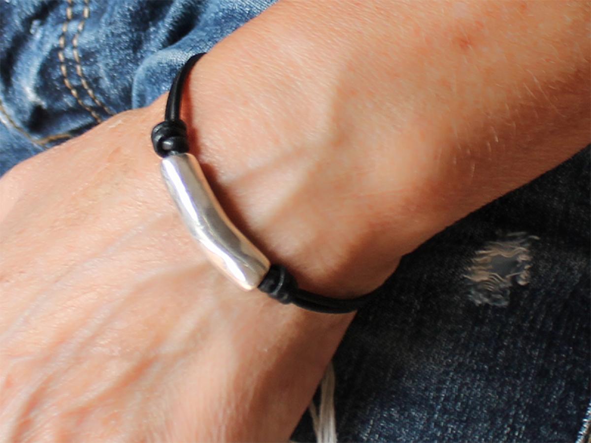 Armbänder - Lederarmband A906 - Braun - A906-18-Braun - Beau Soleil Jewelry