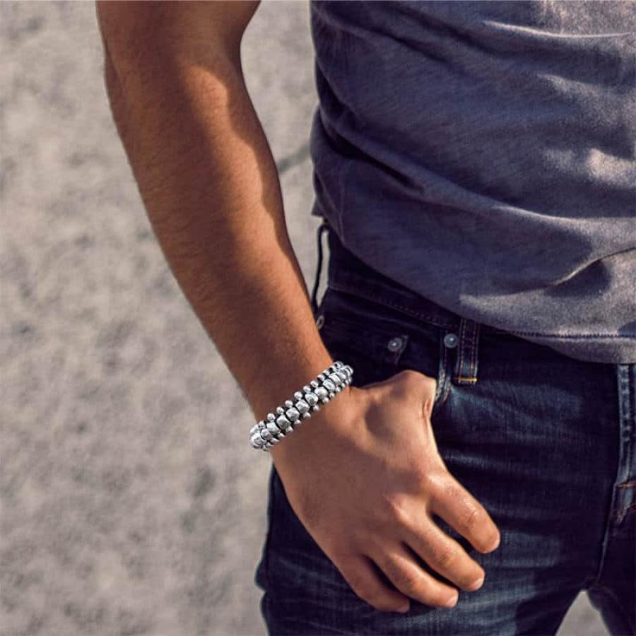 Armbänder - Lederarmband Caterpillar A997 - Braun - A997-18-Braun - Beau Soleil Jewelry