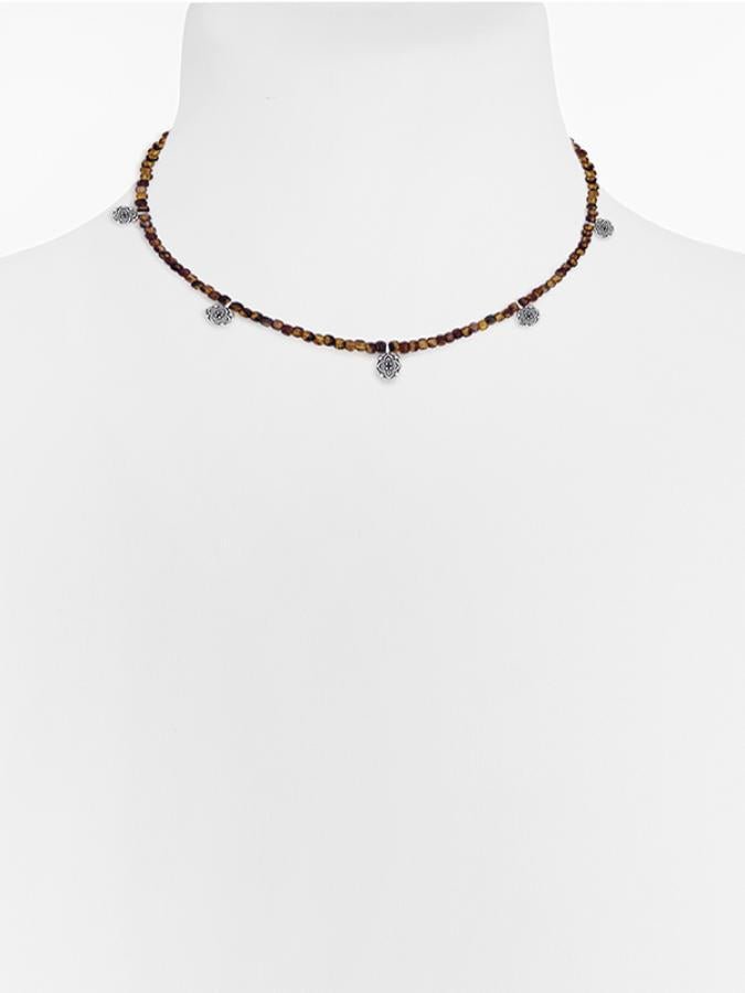 Ketten - Kette Choker mit Mandala Münzen - K510_coins - Beau Soleil Jewelry