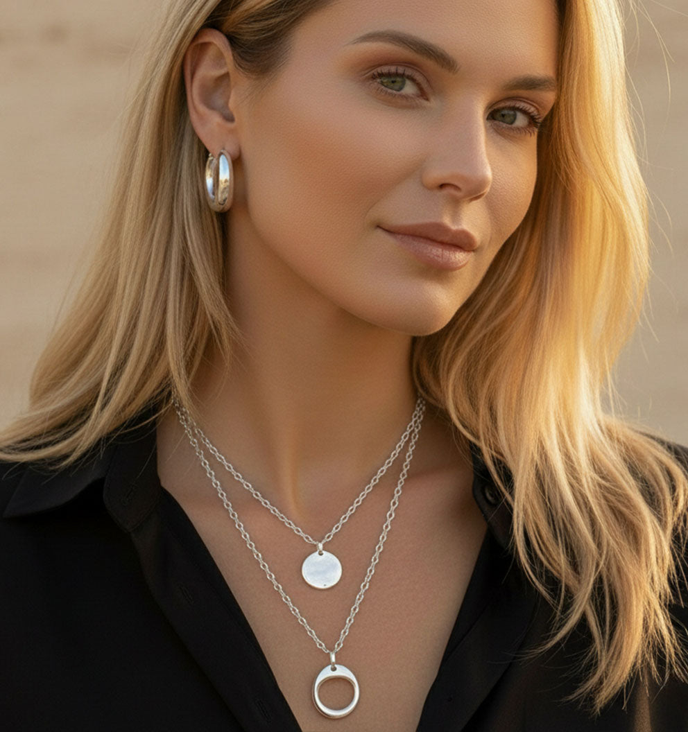 Schmuck Set’s - Schmuck-Set Halsketten - Duo - Silber - Beau Soleil Jewelry