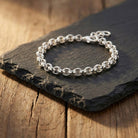 Armbänder - Circle massives Rolo - Gliederarmband für Damen - Silber - A314-si - Beau Soleil Jewelry