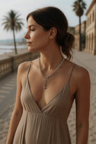 Ketten - Elegante Rolokette mit Stern - Anhänger - K313 - si - Beau Soleil Jewelry