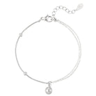 Armbänder - Elegantes Edelstahl - Armband mit Kugelanhänger – Verfügbar in Gold & Silber - Silber - ay - 109 - silber - Beau Soleil Jewelry