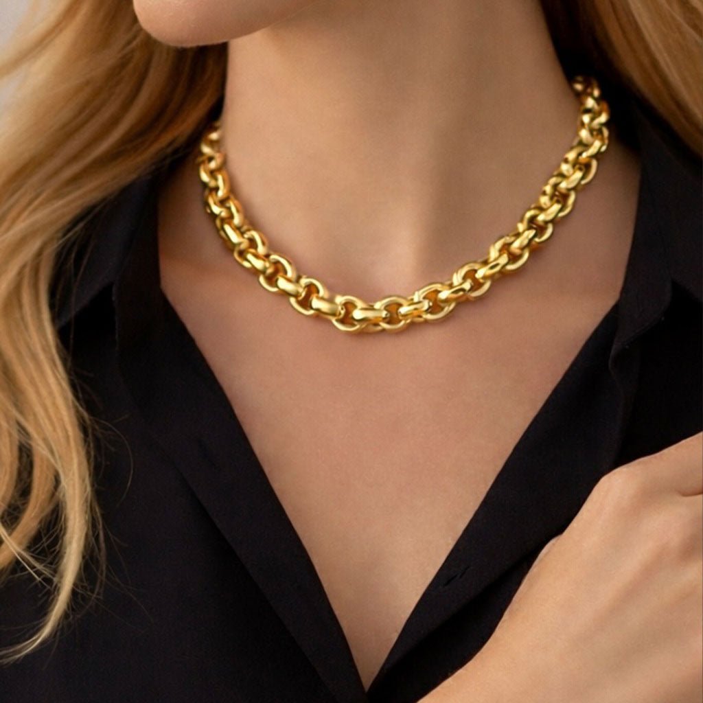 Ketten - Rologlieder - Kette – Rolo Halskette für besondere Anlässe - Silber - K311-40-s - Beau Soleil Jewelry