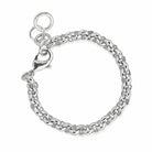 Schmuckset Damen mit Rolo Gliederkette und Armband