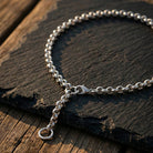 Ketten - Statement Rolo - Gliederkette Damen - Halskette - Rhodiniert - K314-rho - Beau Soleil Jewelry