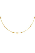 Ketten - Zarte Edelstahlkette mit Herz - Gold -  - Beau Soleil Jewelry