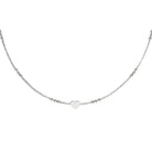 Ketten - Zarte Edelstahlkette mit Herz - Silber -  - Beau Soleil Jewelry
