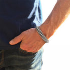 Beau Soleil Schmuck Kollektion - Armband A921 - Schwarz - A921-18-Schwarz - Beau Soleil Jewelry