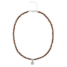 Ketten - 925 Silber Kette Blume - Bernstein - K-501-blume-Bernstein - Beau Soleil Jewelry