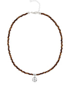 Ketten - 925 Silber Kette Peace - Bernstein - K501_peace_Bernstein - Beau Soleil Jewelry