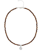 Ketten - 925 Silber Kette Peace 2 - Bernstein - K501_peace_Bernstein-2 - Beau Soleil Jewelry