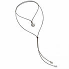 Ketten - Schmuck Set Lederkette & Kugelkette - Rot - K186_2 - Beau Soleil Jewelry