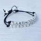 Armbänder - Armband 925 Silber A903 - Schwarz - A903-17-Schwarz - Beau Soleil Jewelry