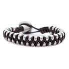 Beau Soleil Schmuck Kollektion - Damen und Herren Lederarmband A933 - Braun - A933-18-Braun - Beau Soleil Jewelry