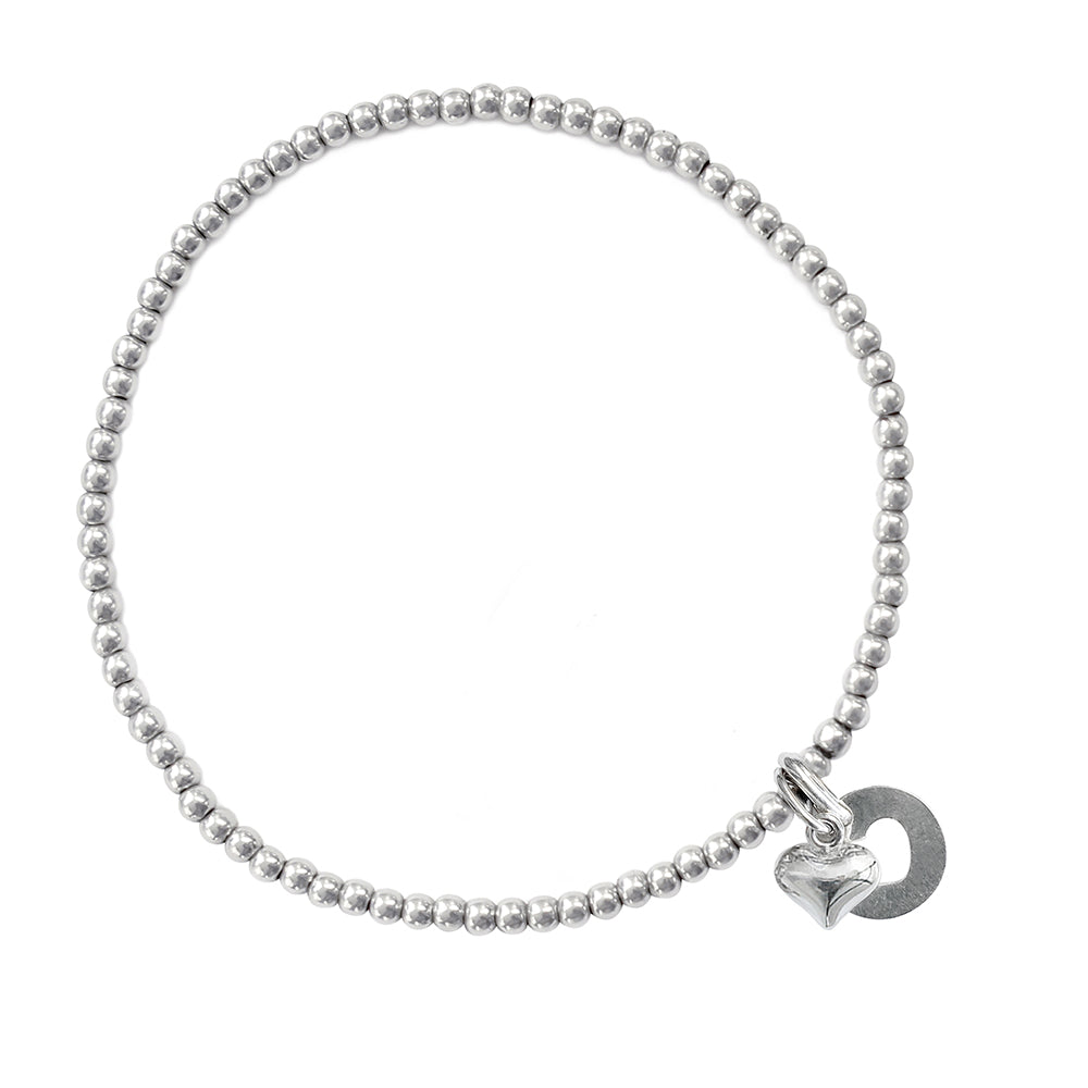 925 Sterling Silber Armband Herz & Schlüssel kaufen – Beau Soleil Jewelry