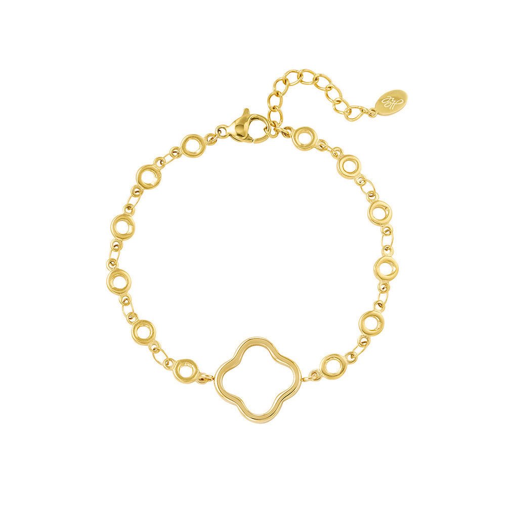 Armbänder - Armband Kleeblatt - Gold - A1010-klee-gold - Beau Soleil Jewelry