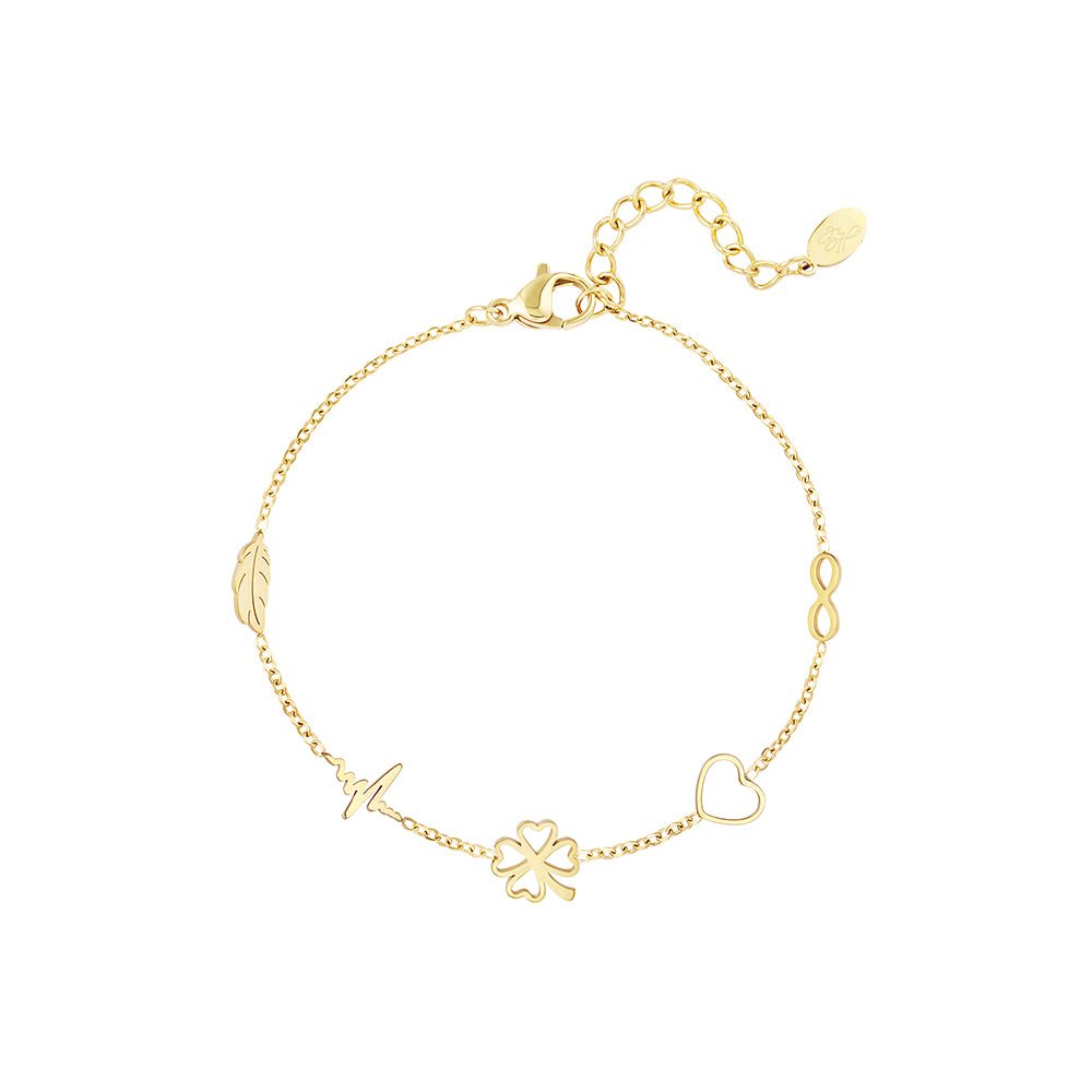 Armband Minimalist - Gold - ae-1011-gold - Armbänder - Beau Soleil Jewelry