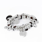 Armbänder - Wickelarmband mit Coins A902 - Braun - 902A-19-Braun - Beau Soleil Jewelry