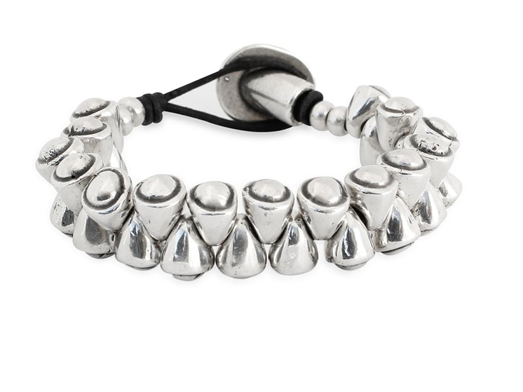 Armbänder - Lederarmband Dany - A909 - Braun - A909-18-Braun - Beau Soleil Jewelry