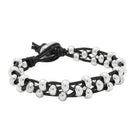 Armbänder - Geflochtenes Lederarmband A914 - Braun - A914-18-Braun - Beau Soleil Jewelry