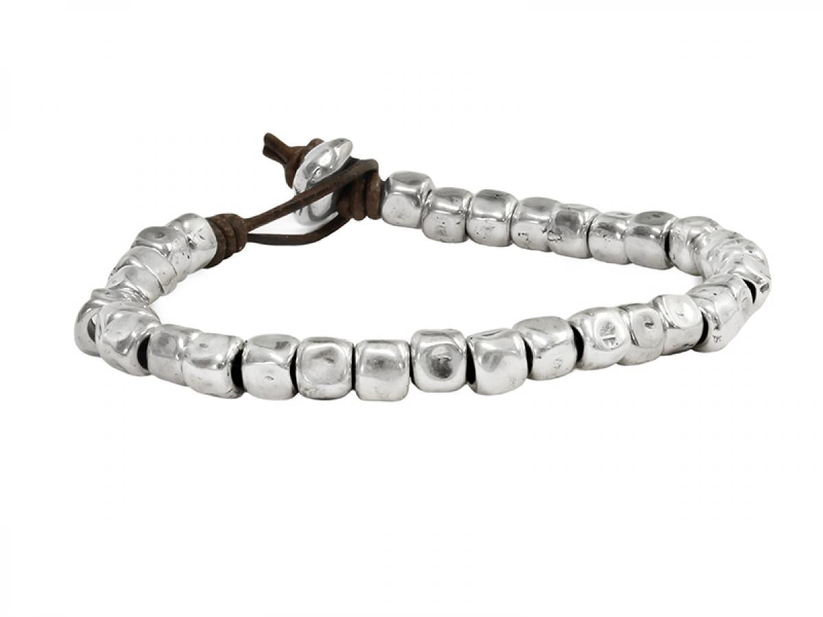 Armbänder - Unisex Armband Cube A962 - Braun - A962 - Beau Soleil Jewelry