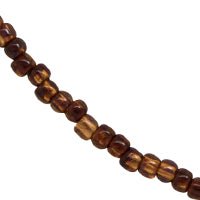 Ketten - 925 Silber Kette Collier Stern K501-Stern - Bernstein - K501_stern_bernstein - Beau Soleil Jewelry