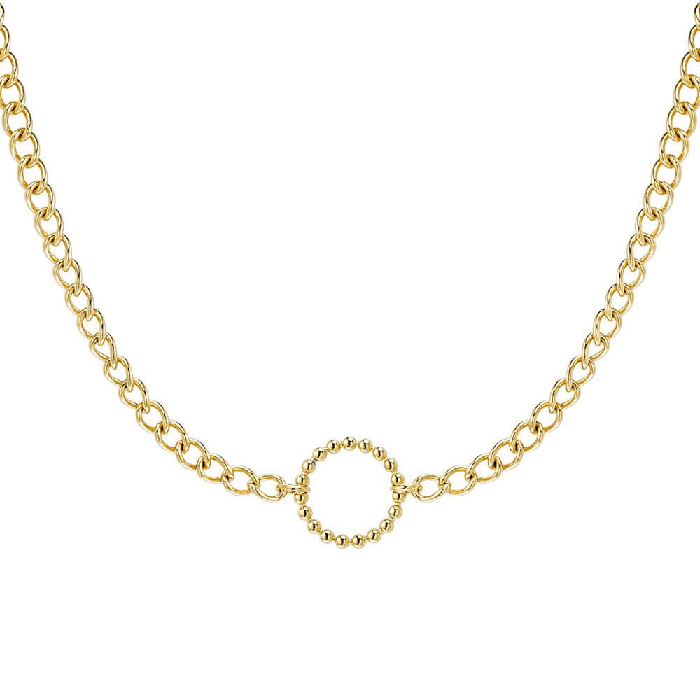 Ketten - Halskette Circle - Gold - Beau Soleil Jewelry
