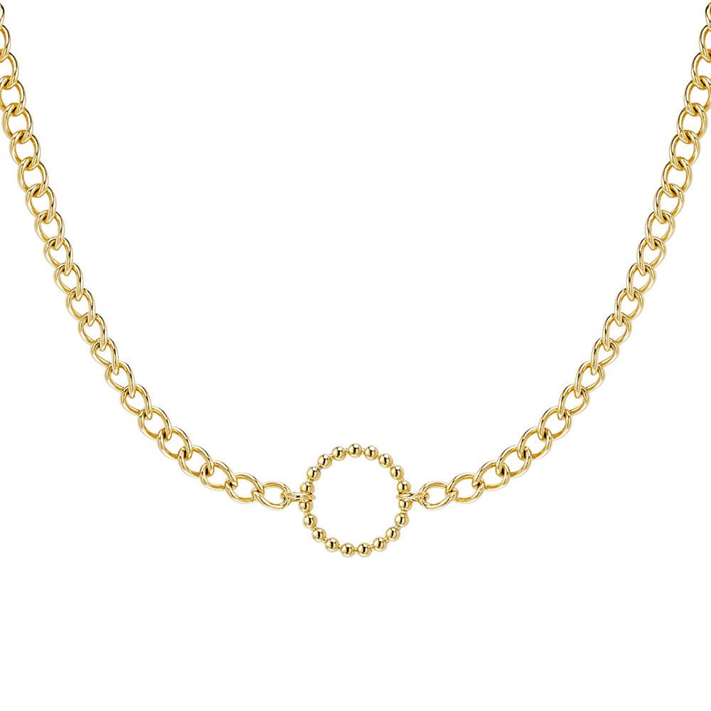 Ketten - Halskette Circle - Gold - Beau Soleil Jewelry