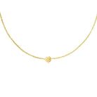 Ketten - Halskette mit mini Kleeblatt - Gold - K-0216204-gold - Beau Soleil Jewelry