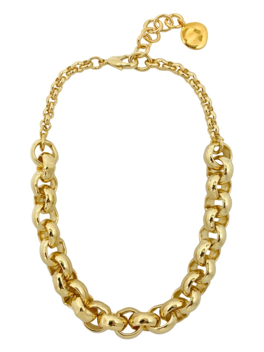 Ketten - Halskette Rollo - Gold - K304-gold - Beau Soleil Jewelry