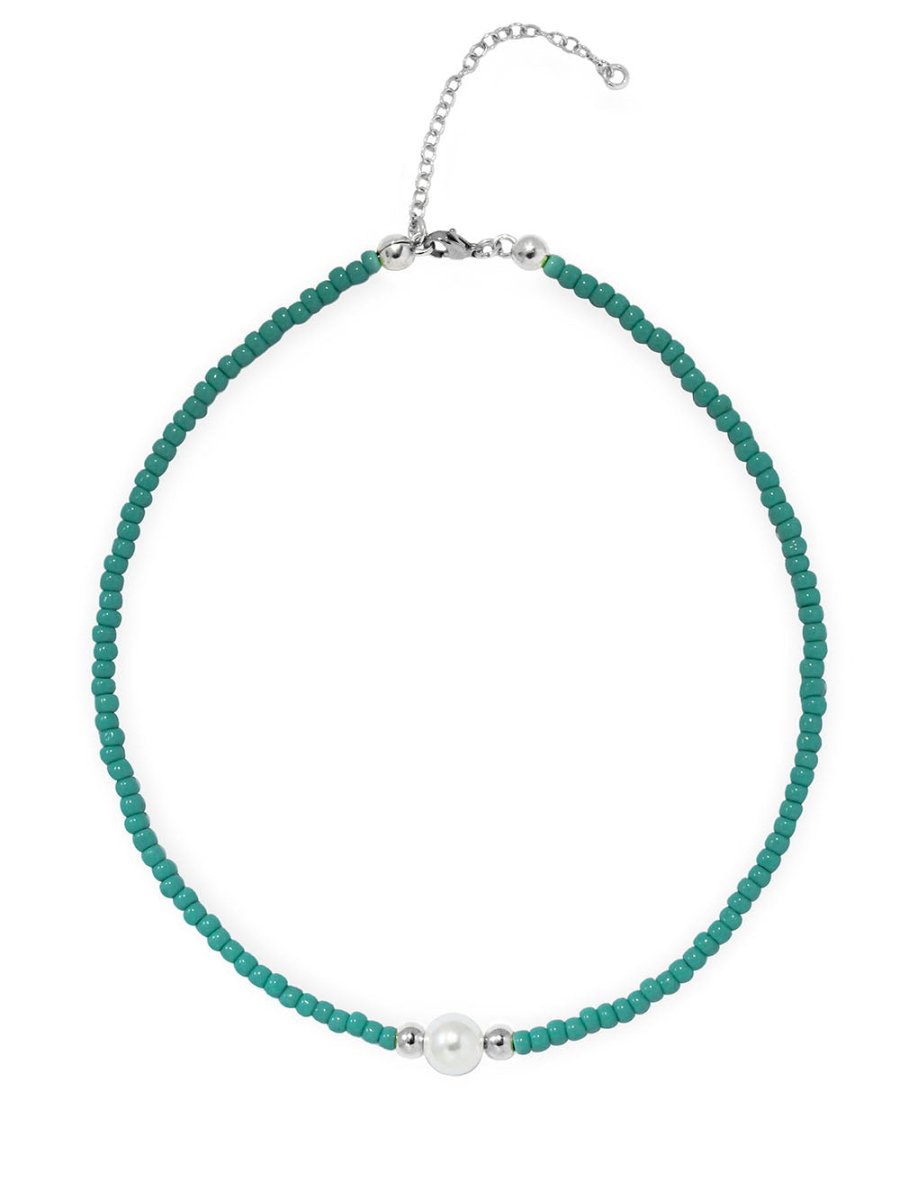 Ketten - Kette Bella in Türkis - Silber - K517-silber - Beau Soleil Jewelry