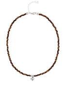 Ketten - 925 Silber Kette Collier Herz - Bernstein - K501_herz_bernstein - Beau Soleil Jewelry