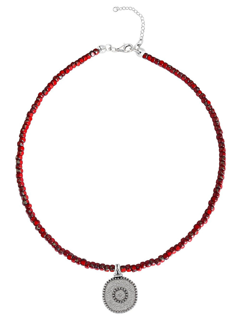 Ketten - Kette Tinto de Verano K266 - Silber - K266-sangria-silber - Beau Soleil Jewelry