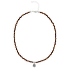 Ketten - 925 Silber Kette Buddha 2 - Bernstein - K501_buddha_bernstein - Beau Soleil Jewelry