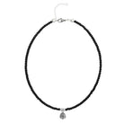 Ketten - 925 Silber Kette Buddha 2 - Schwarz - K501_buddha_schwarz - Beau Soleil Jewelry