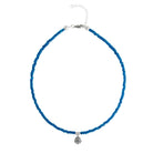 Ketten - 925 Silber Kette Buddha 2 - Aquablau - K501_buddha-blau - Beau Soleil Jewelry
